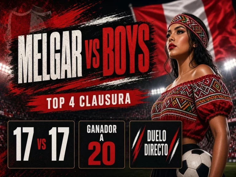 Melgar vs Sport Boys y escenarios del top 4 del Clausura