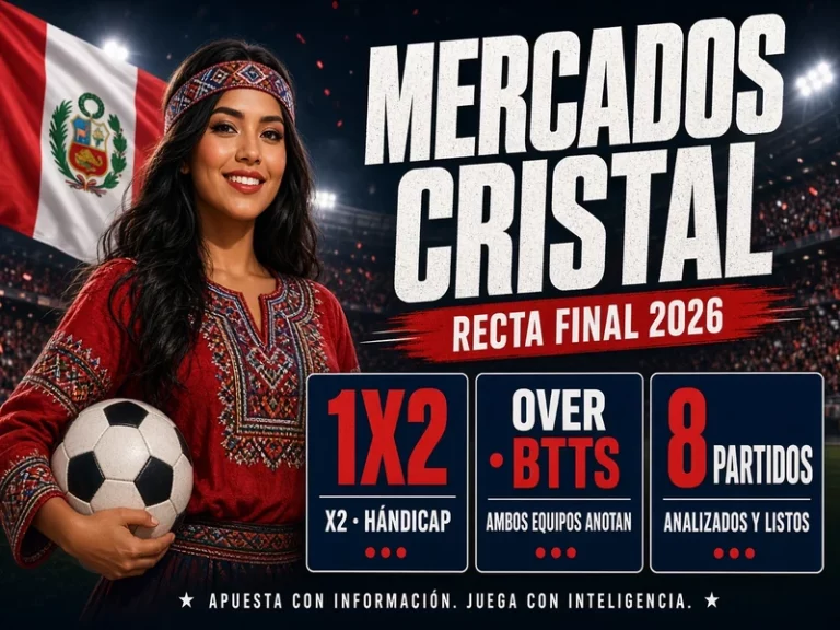 Mercados de Sporting Cristal en la recta final 2026