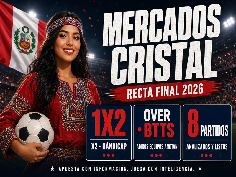 Mercados de Sporting Cristal en la recta final 2026