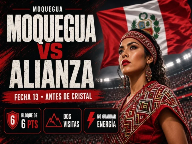 CD Moquegua vs Alianza Lima Fecha 13 antes de enfrentar a Sporting Cristal