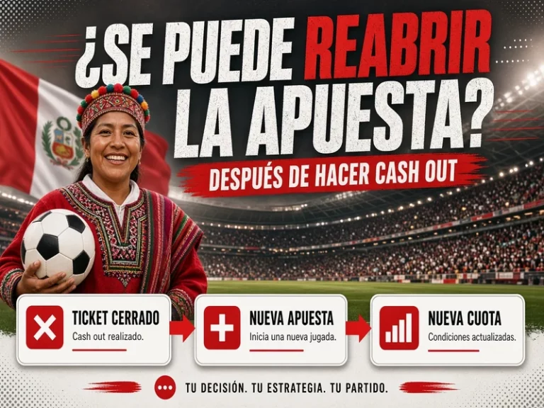 Pregunta sobre reabrir una apuesta después de usar cash out