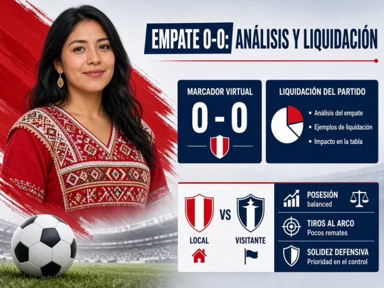 Resto del partido empate con marcador virtual 0-0 y ejemplos de liquidación