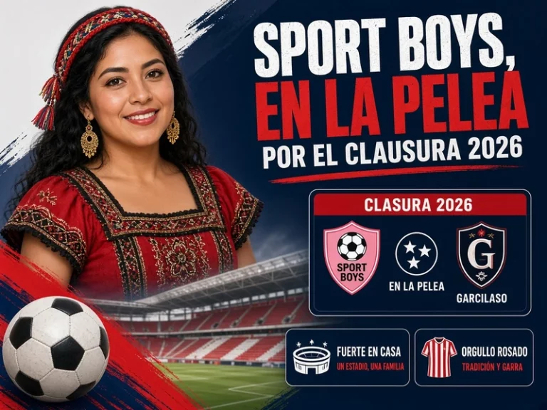 Sport Boys en la pelea por el Clausura 2026 después de vencer a Garcilaso