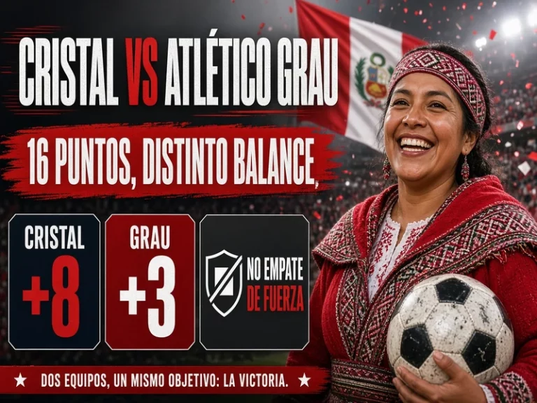 Sporting Cristal vs Atlético Grau análisis de la Fecha 10 2026