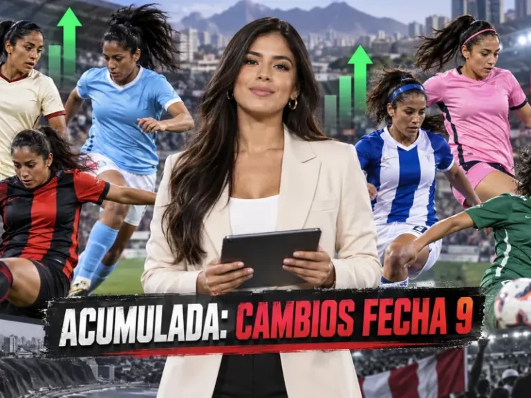 Cambios en la tabla acumulada de Liga 1 2026 después de la Fecha 9