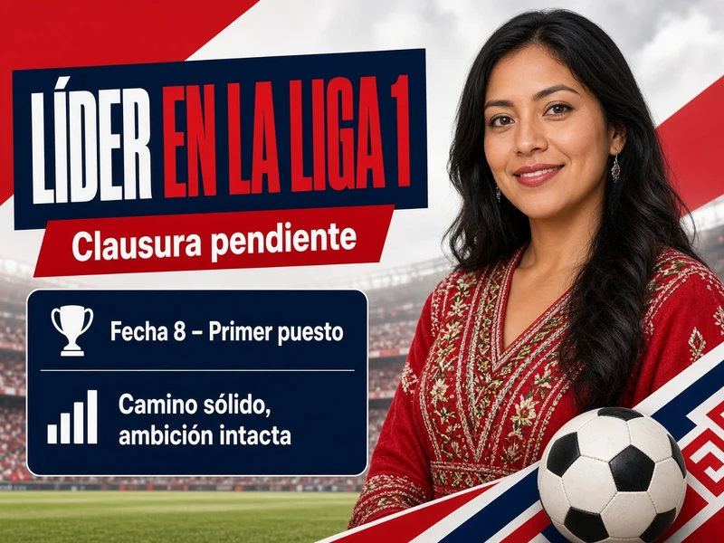 Líder Liga 1 después de la Fecha 8 con primer puesto del Clausura pendiente