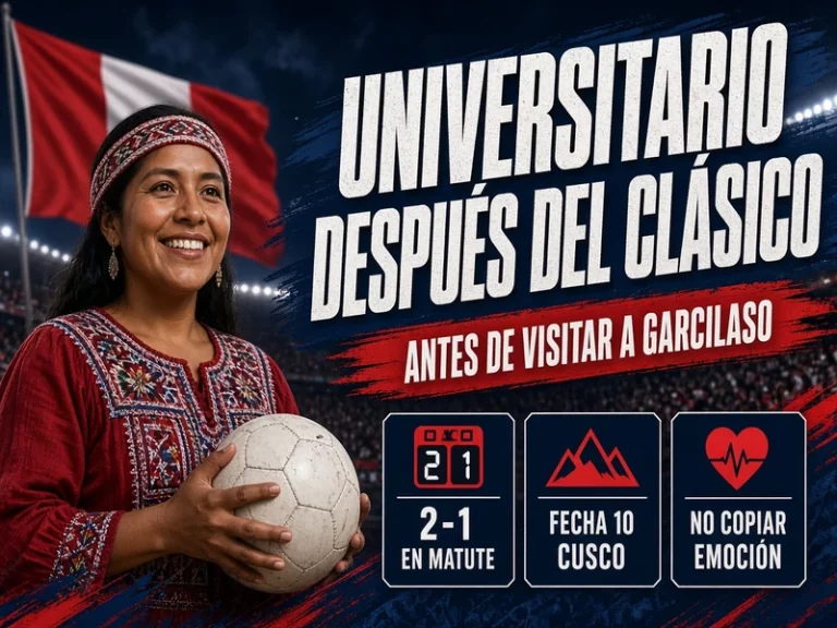 Universitario después del Clásico antes de visitar a Deportivo Garcilaso