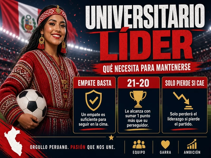 Universitario y los escenarios para mantenerse líder del Clausura 2026
