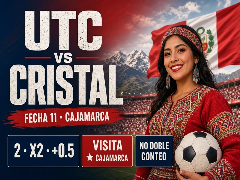 UTC vs Sporting Cristal cuotas y visita a Cajamarca en Fecha 11